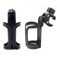 Golf water bottle cage for push cart & universal Golf cup holder