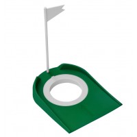 golf practice cup for putting & golf putting plate with flag