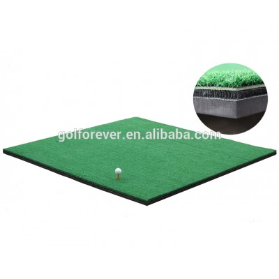 3D golf driving mat for hitting practice