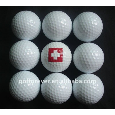 2-pc golf range ball & 2pc driving range golf ball