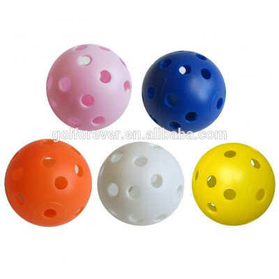 plastic air flow golf hole ball & airflow golf ball