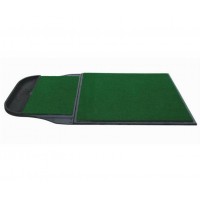 A+B golf swing mat for driving range training