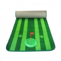 portable golf putting practice carpet