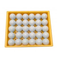 30 balls plastic golf ball box & golf range ball tray