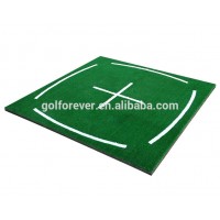 golf teaching mat with pattern & golf training mat & golf swing mat for practice