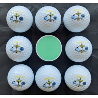 2pc golf range ball for driving & 2 layer golf practice ball