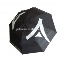 30 inches windproof golf umbrella with double layer design