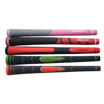 multi color rubber golf grip