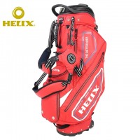 Helix  golf caddie bags / 9 inch super leather golf cart bag / hand made golf bag